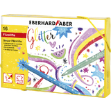 EBERHARD faber Glitter-Fasermaler, 16er Geschenkkarton