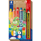 STAEDTLER hexagonal-buntstift Noris junior, Bonuspack