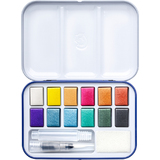 STAEDTLER Metallic-Aquarellfarbe, 12er Metalletui