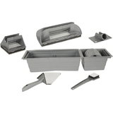BRDER mannesmann Maler-Set, 9-teilig, grau