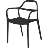 PAPERFLOW outdoor-besucherstuhl NOVA, 2er Set, schwarz