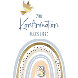 CACTUS konfirmationskarte "Regenbogen"