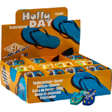 WEDO kunststoff-radierer Flip flop "HOLLYDAY", 36er Display