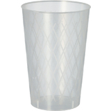 PAPSTAR Mehrweg-Trinkbecher, 0,25 l, transluzent, 40er
