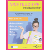 PAGNA Prsentations-Sichtbuch "School", din A4, dunkelrosa