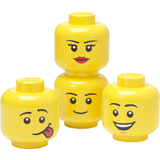 LEGO mini-aufbewahrungskopf-set STORAGE HEAD, 4-teilig