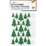 folia moosgummi Glitter-Sticker stars CLASSIC
