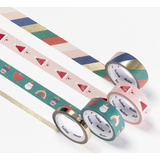 folia deko-klebeband Washi-Tape "HOTFOIL merry JINGLING"