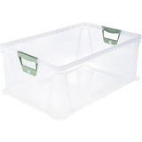 keeeper aufbewahrungsbox "luis", 45 Liter, transparent