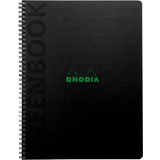 RHODIA collegeblock GREENBOOK, din A5+, kariert, schwarz