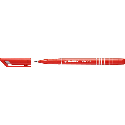 STABILO Fineliner SENSOR fein, rot