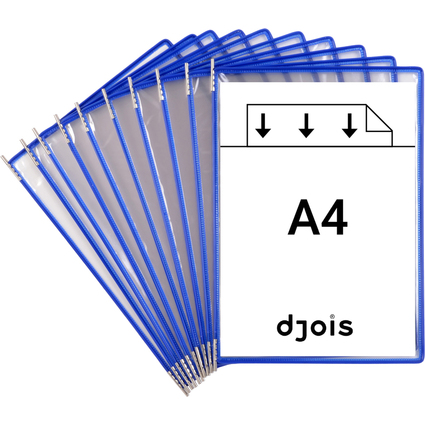 djois by tarifold Drehzapfentafel, DIN A4, blau