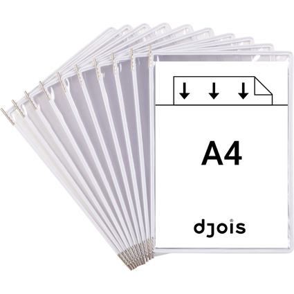 djois by tarifold Drehzapfentafel, DIN A4, wei