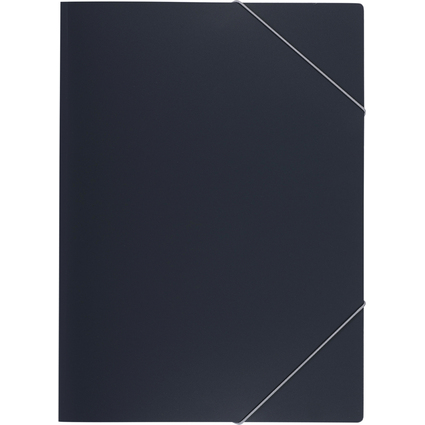 Oxford Eckspanner image, DIN A4, aus PP, anthrazit