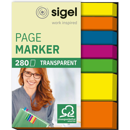 sigel Haftmarker Mix micro & mini, 280 Blatt