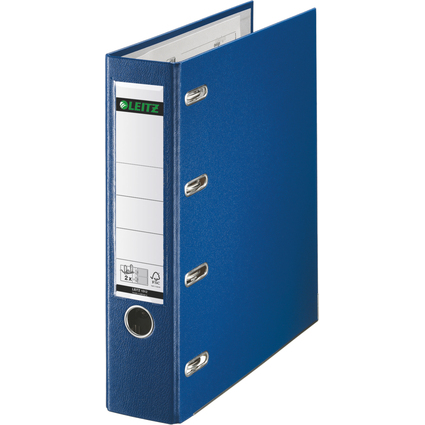 LEITZ Plastik-Doppelordner fr 2 x A5 quer, 75 mm, blau