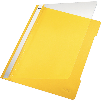 LEITZ Schnellhefter Standard, DIN A4, PVC, gelb