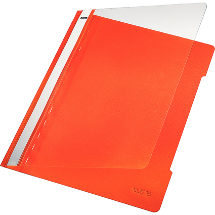 LEITZ Schnellhefter Standard, DIN A4, PVC, orange