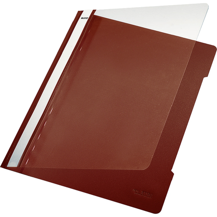 LEITZ Schnellhefter Standard, DIN A4, PVC, braun