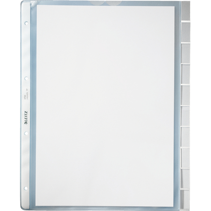 LEITZ Register-Prospekthlle, blanko, A4, PP, 10-teilig