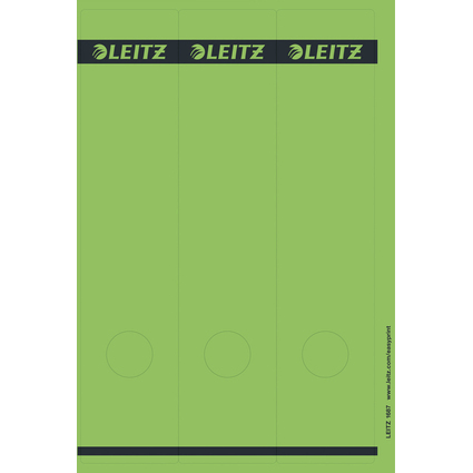 LEITZ Ordnerrcken-Etikett, 61 x 285 mm, lang, breit, grn