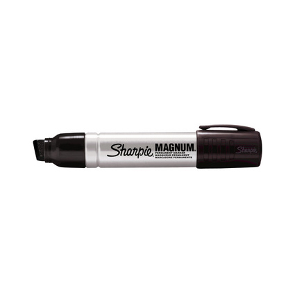 Sharpie Permanent-Marker METAL MAGNUM, Keilspitze, schwarz