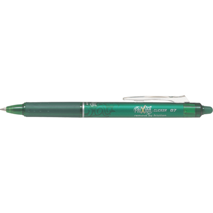 PILOT Tintenroller FRIXION BALL CLICKER 07, grn