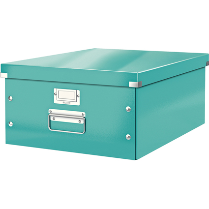 LEITZ Ablagebox Click & Store WOW, DIN A3, eisblau