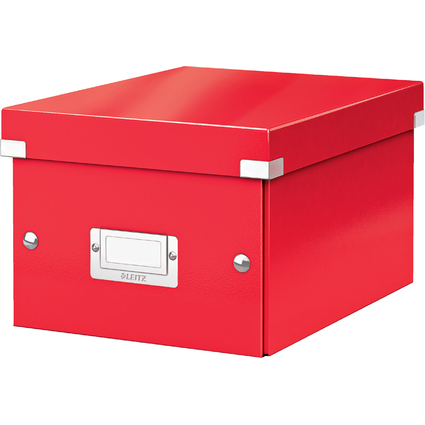 LEITZ Ablagebox Click & Store WOW, DIN A5, rot