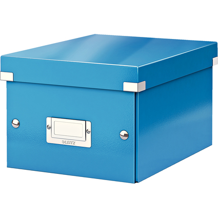 LEITZ Ablagebox Click & Store WOW, DIN A5, blau