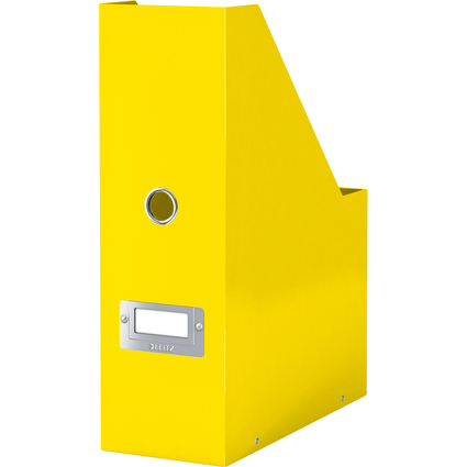 LEITZ Stehsammler Click & Store WOW, A4, Hartpappe, gelb