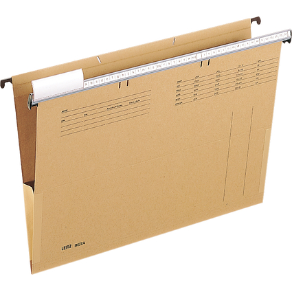 LEITZ BETA Hngetasche, A4, mit Frschen, natron