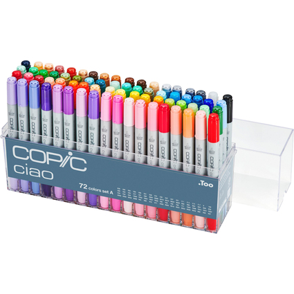 COPIC Marker ciao, 72er Set A