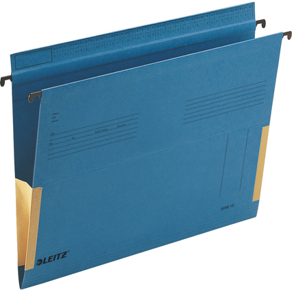 LEITZ SERIE 18 Hngetasche, A4, mit Frschen, blau