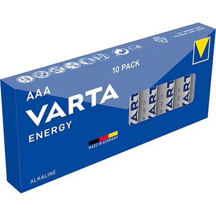 VARTA Alkaline Batterie "ENERGY", Micro (AAA/LR3)