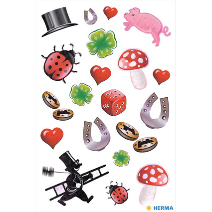 HERMA Sticker DECOR "Glckssymbole"