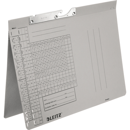 LEITZ Pendelhefter, A4, Behrdenheftung, grau, 250 g/qm