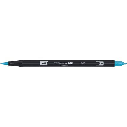 Tombow Doppelfasermaler "ABT DUAL BRUSH PEN", turquoise