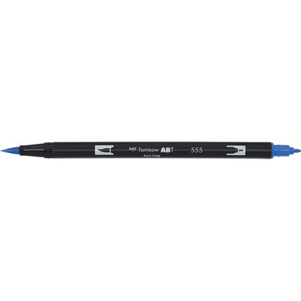 Tombow Doppelfasermaler "ABT DUAL BRUSH PEN", ultramarine
