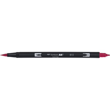 Tombow Doppelfasermaler "ABT DUAL BRUSH PEN", cherry