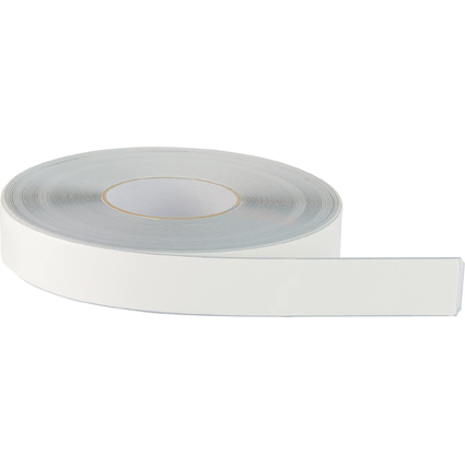 FRANKEN Magnethaftleiste, 35 mm x 25 m, selbstklebend, wei