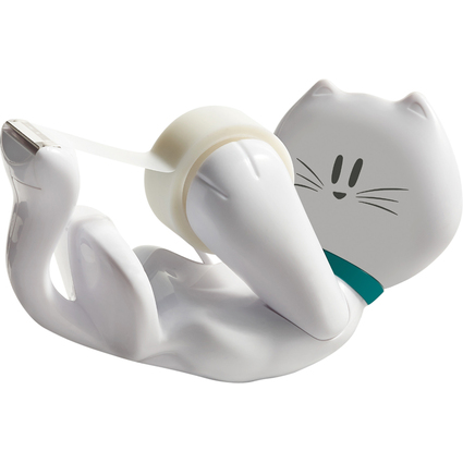 3M Scotch Tischabroller "Cat", in Katzenform, bestckt