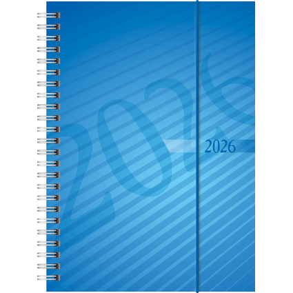 rido id Buchkalender "futura 2", 2026, blau
