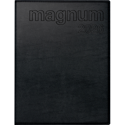 rido id Buchkalender "magnum Prestige", 2026, schwarz