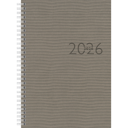 rido id Buchkalender "studioplan int. Tejo", 2026, grau