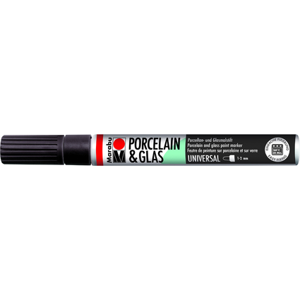 Marabu Marker "Porcelain & Glas Painter", schwarz