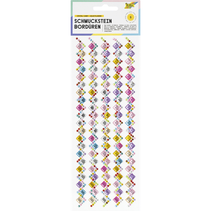folia Schmucksteinbordre "Candy 1", selbstklebend
