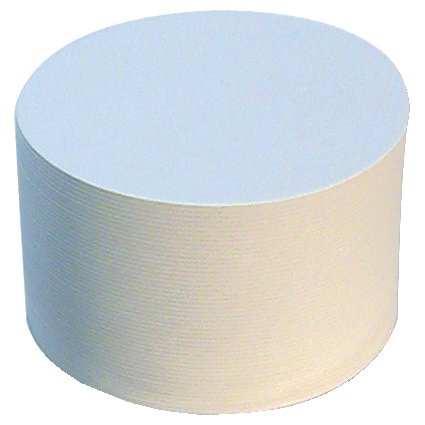 folia Blanko-Bierfilze, rund, Durchmesser: 107 mm