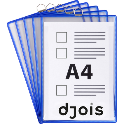 djois by tarifold Notizhalter, DIN A4, blau