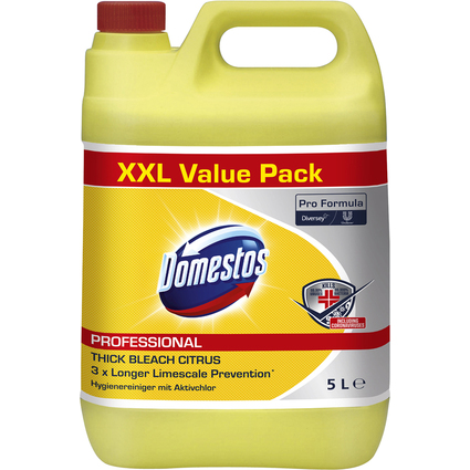 Domestos Professional Hygienereiniger Citrus Fresh, 5 Liter